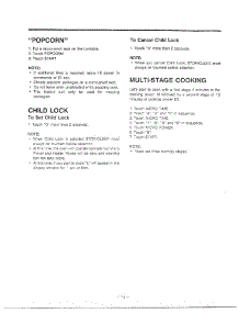 Operating Instructions Page 3 parts for Lg Microwave MH-1355M from AppliancePartsPros.com