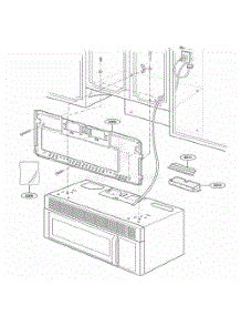 Installation Parts parts for Lg Microwave MH6140XKQ from AppliancePartsPros.com