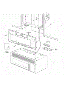 Installation Parts parts for Lg Microwave MH6141XKQ from AppliancePartsPros.com