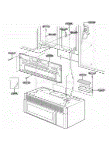 Installation Parts parts for Lg Microwave MH6150XHQ from AppliancePartsPros.com