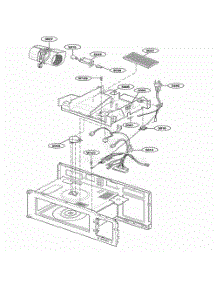 Interior Parts 2 parts for Lg Microwave MH6150XLQ from AppliancePartsPros.com