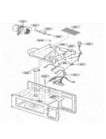 Interior Parts 2 parts for Lg Microwave MH6150XLS from AppliancePartsPros.com