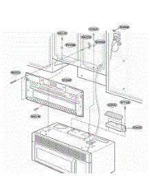 Installation Parts parts for Lg Microwave MH7130XEB1 from AppliancePartsPros.com