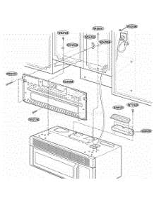 Installation Parts parts for Lg Microwave MH7130XEQ1 from AppliancePartsPros.com