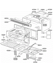 Oven Cavity Parts parts for Lg Microwave MH7130XEQ2 from AppliancePartsPros.com