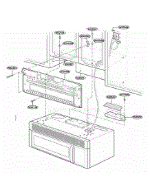 Installation Parts parts for Lg Microwave MH7135XEQ0 from AppliancePartsPros.com