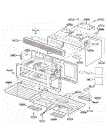 Oven Cavity Parts parts for Lg Microwave MH7135XEQ0 from AppliancePartsPros.com