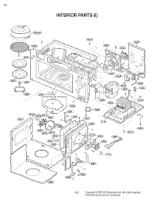 Section 5 parts for Lg Microwave MHES1738F from AppliancePartsPros.com