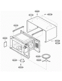 Oven Cavity Parts parts for Lg Range MMC5086AAS from AppliancePartsPros.com