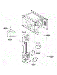 Suction Guide Parts parts for Lg Range MMC5086AAS from AppliancePartsPros.com
