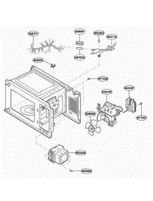 Interior Parts parts for Lg Wall Oven MMC5086AAW from AppliancePartsPros.com