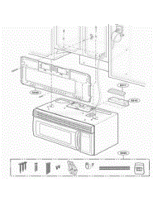 Installation Parts parts for Lg Range MMV4184AAB from AppliancePartsPros.com