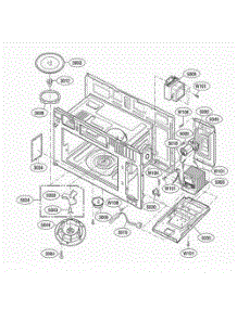 Interior Parts 1 parts for Lg Range MMV4184AAB from AppliancePartsPros.com