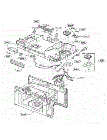 Interior Parts 3 parts for Lg Range MMV4205AAB from AppliancePartsPros.com