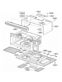 Oven Cavity Parts parts for Lg Range MMV4205AAB from AppliancePartsPros.com