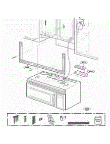 Installation Parts parts for Lg Wall Oven MMV4205AAQ from AppliancePartsPros.com