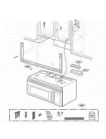 Installation Parts parts for Lg Range MMV4205AAS from AppliancePartsPros.com