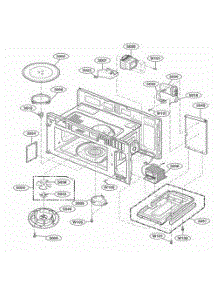 Interior Parts 1 parts for Lg Range MMV4205AAS from AppliancePartsPros.com