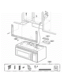 Installation Parts parts for Lg Wall Oven MMV4205AAW from AppliancePartsPros.com