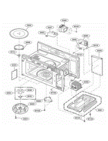 Interior Parts 1 parts for Lg Wall Oven MMV4205AAW from AppliancePartsPros.com