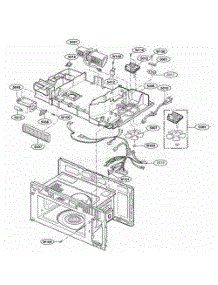 Interior Parts 2 parts for Lg Wall Oven MMV4205AAW from AppliancePartsPros.com