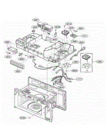 Interior Parts 3 parts for Lg Wall Oven MMV4205AAW from AppliancePartsPros.com
