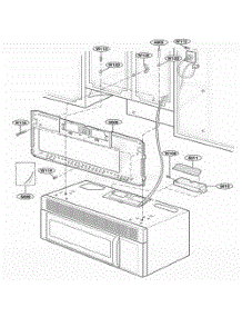 Installation Parts parts for Lg Range MMV5156ACW from AppliancePartsPros.com