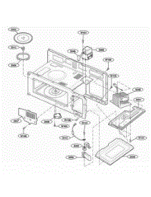 Interior Parts 1 parts for Lg Range MMV5156ACW from AppliancePartsPros.com