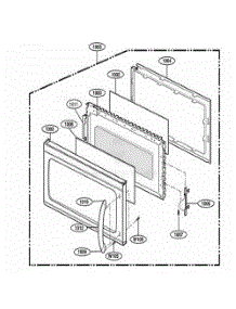 Door Parts parts for Lg Wall Oven MMV5165AAB from AppliancePartsPros.com