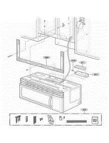 Installation Parts parts for Lg Wall Oven MMV5165AAB from AppliancePartsPros.com