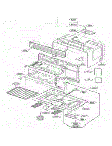 Oven Cavity Parts parts for Lg Wall Oven MMV5165AAB from AppliancePartsPros.com