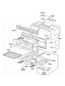 Oven Cavity Parts parts for Lg Range MMV5165AAQ from AppliancePartsPros.com