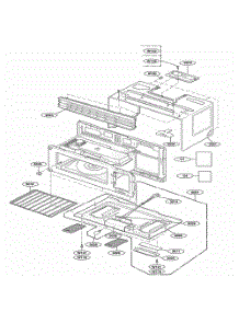 Oven Cavity Parts parts for Lg Wall Oven MMV5165AAW from AppliancePartsPros.com