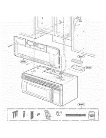 Installation Parts parts for Lg Range MMV5186AAB from AppliancePartsPros.com