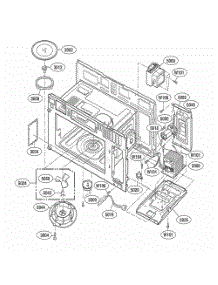 Interior Parts 1 parts for Lg Range MMV5186AAB from AppliancePartsPros.com