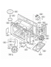 Interior Parts 1 parts for Lg Range MMV5186AAS from AppliancePartsPros.com