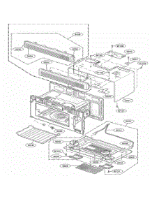 Oven Cavity Parts parts for Lg Range MMV5186AAW from AppliancePartsPros.com