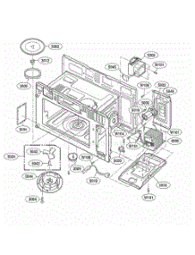 Interior Parts 1 parts for Lg Range MMV5186ACQ from AppliancePartsPros.com