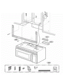Installation Parts parts for Lg Range MMV5207AAB from AppliancePartsPros.com