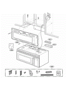 Installation Parts parts for Lg Range MMV5207ACB from AppliancePartsPros.com