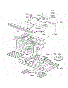 Oven Cavity Parts parts for Lg Range MMV5207ACB from AppliancePartsPros.com