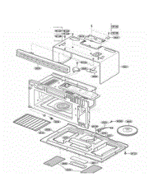 Oven Cavity Parts parts for Lg Range MMV5207ACS from AppliancePartsPros.com