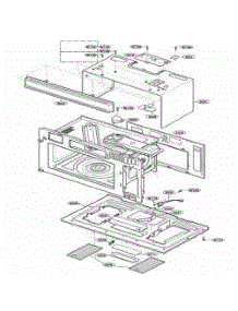 Oven Cavity Parts parts for Lg Range MMV6178AAB from AppliancePartsPros.com