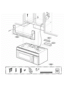 Installation Parts parts for Lg Wall Oven MMV6178AAQ from AppliancePartsPros.com