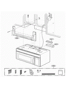 Installation Parts parts for Lg Wall Oven MMV6178AAS from AppliancePartsPros.com