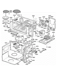 Interior Parts 1 parts for Lg Wall Oven MMV6178AAS from AppliancePartsPros.com