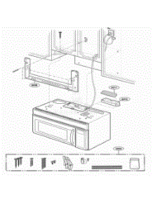 Installation Parts parts for Lg Range MMV6178AAW from AppliancePartsPros.com