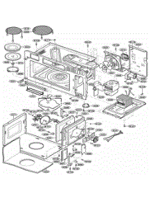 Interior Parts 1 parts for Lg Range MMV6178AAW from AppliancePartsPros.com