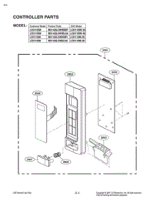 Controller Parts parts for Lg Microwave MS1142G from AppliancePartsPros.com