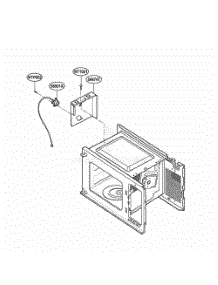 Sensor Parts parts for Lg Microwave MS114SA from AppliancePartsPros.com